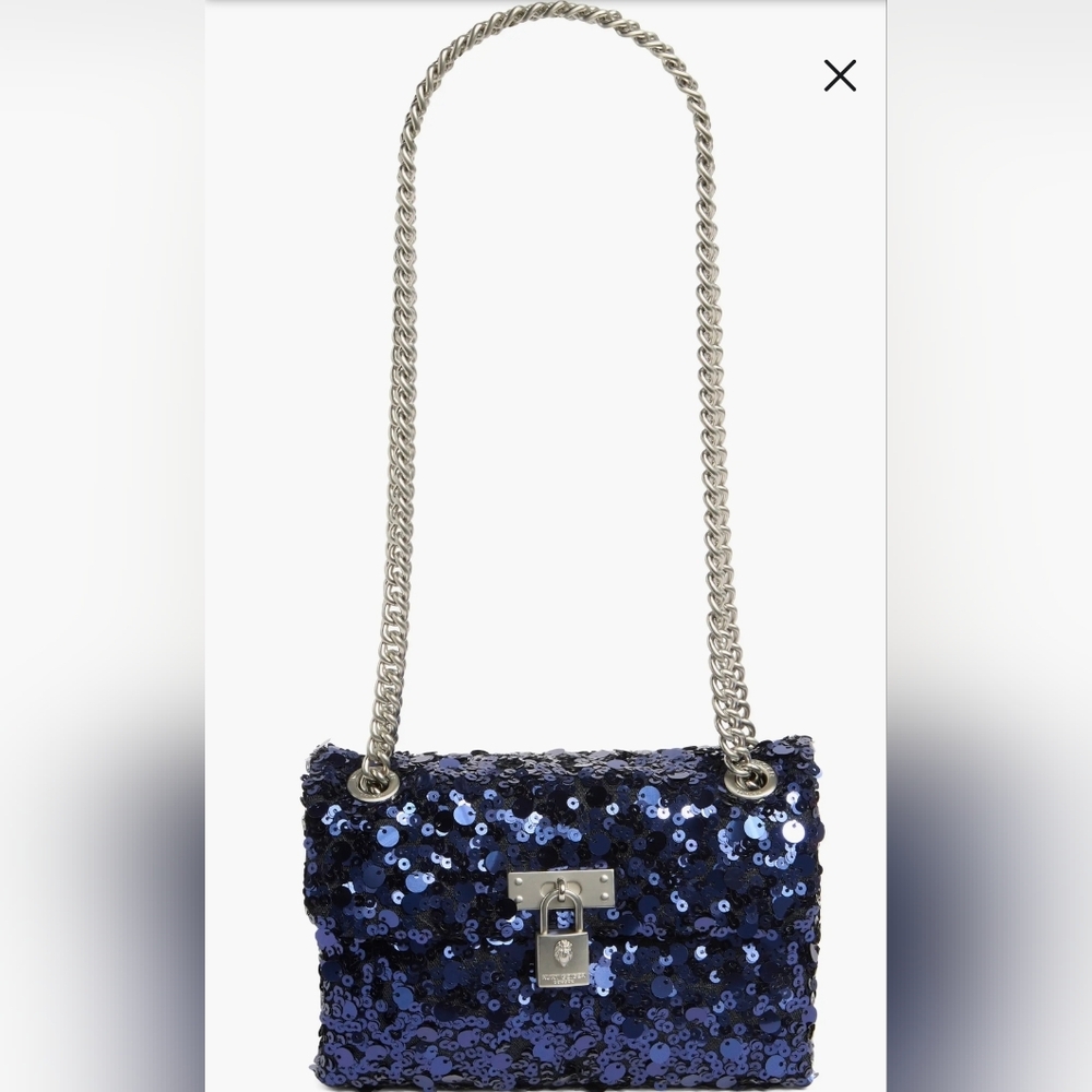 Kurt Geiger London Sequin Mini Brixton Crossbody Bag